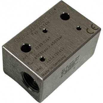 Фитинг для высокого давления MAXIMATOR 1/4" H 3650160 PABOCHEE-DABLEHIE"":""DO-60000-PSI""}"